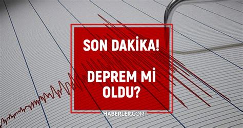 istanbul'da deprem mi oldu